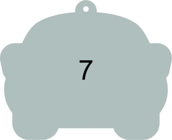 Jelkica u obliku automobila